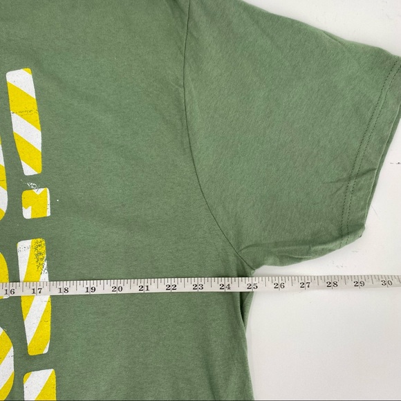 GREEN DAY T Shirt ¡Uno Dos Tré! 2012 Size 2XL GREEN Garage Band Punk Rock Tee - Picture 4 of 7